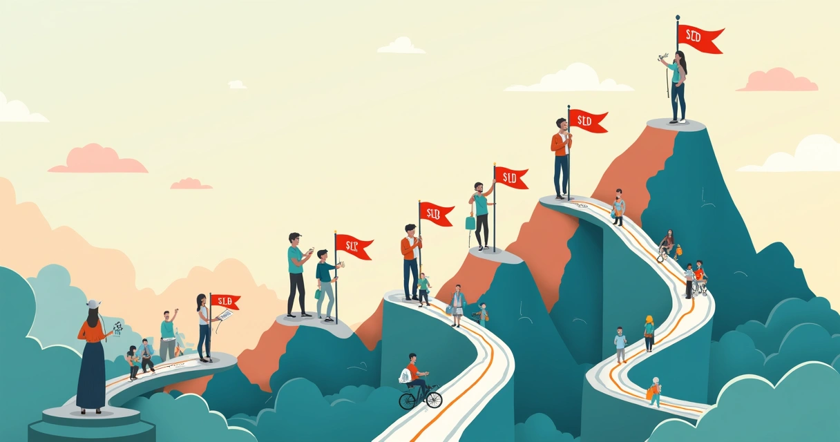 Ilustração mostra percurso de uma startup do início ao bilhão 