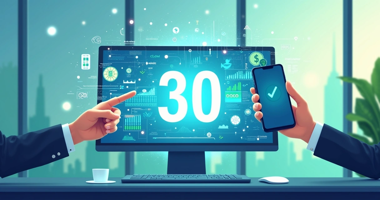 Tela digital mostrando transferência de alto valor em ambiente corporativo 