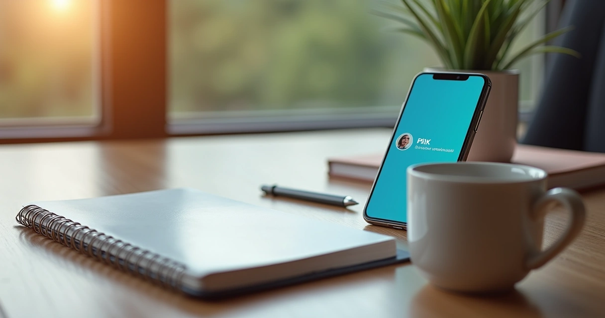 Celular mostrando notificação de Pix recebido para autônomo