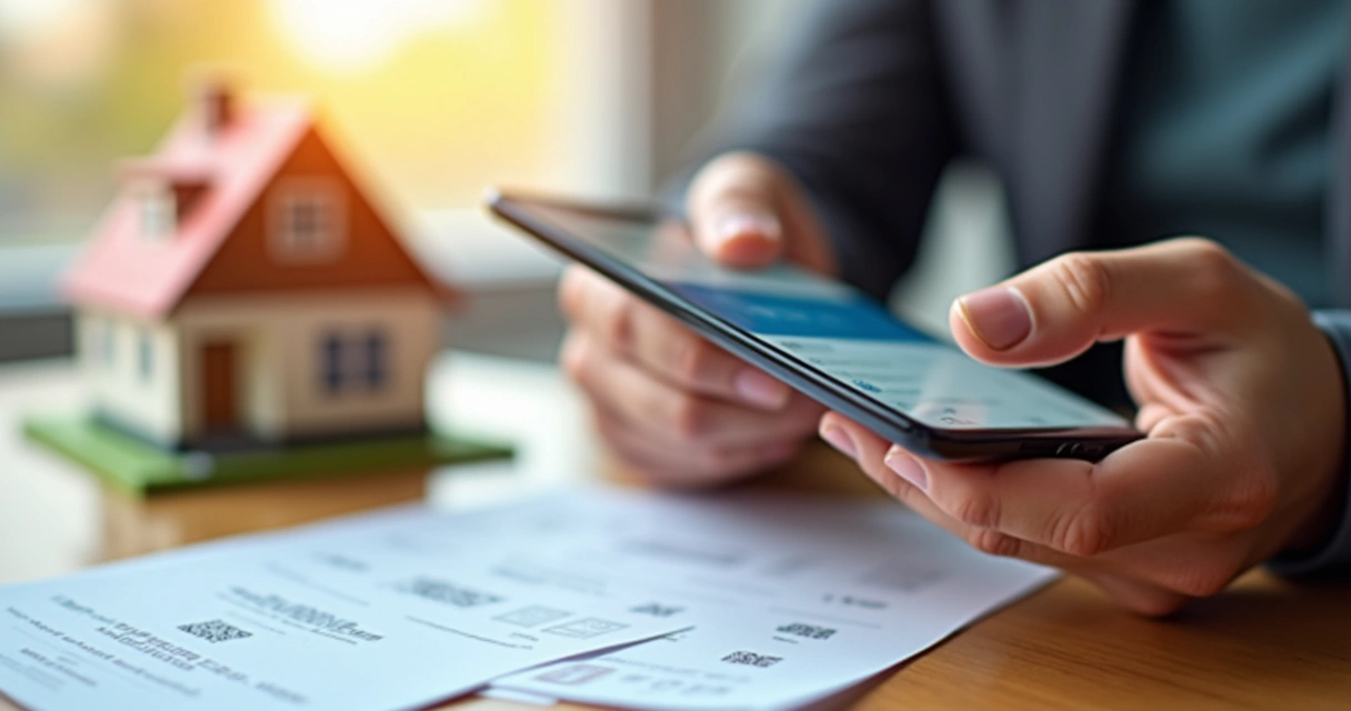 Transferência bancária com chave Pix para compra de imóvel