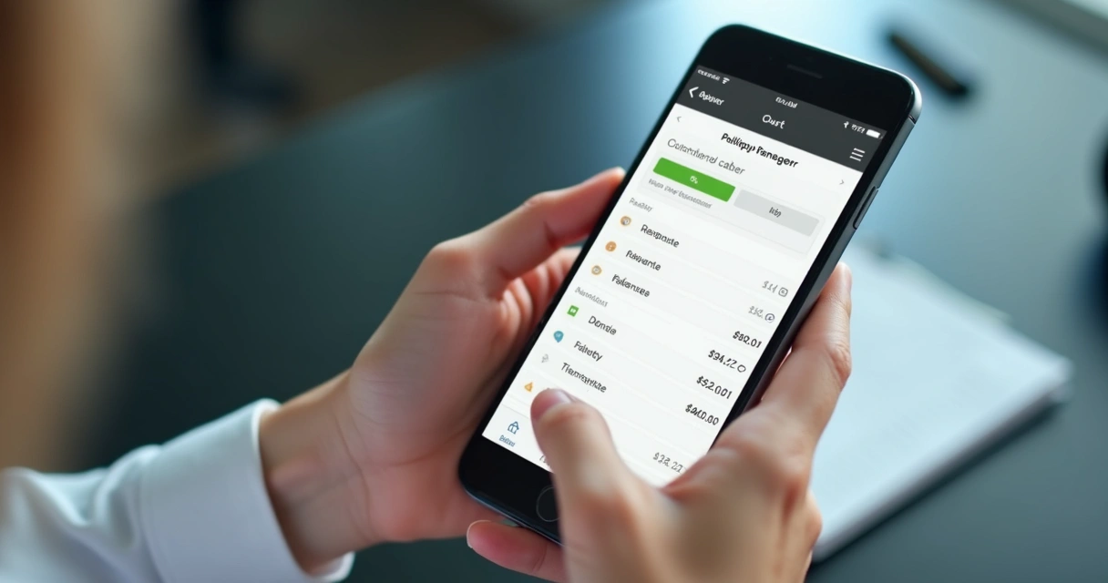 Transferência bancária para pagamento de pró-labore em smartphone e conta empresarial 