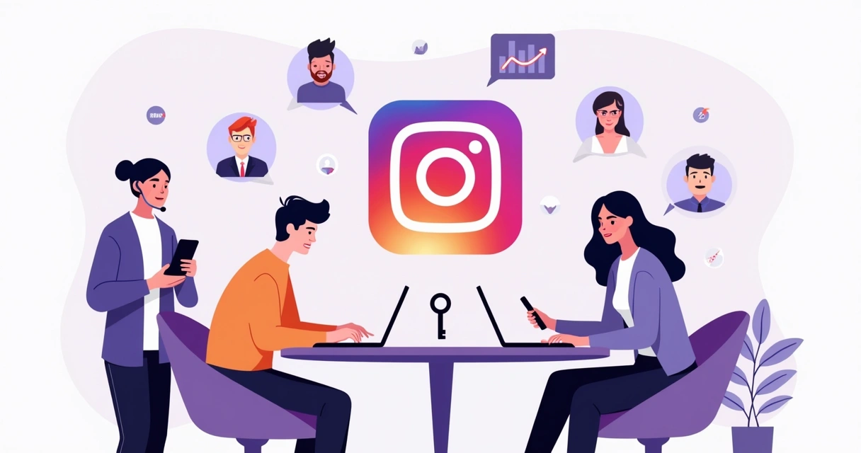 Transferência segura de conta do Instagram com suporte técnico 