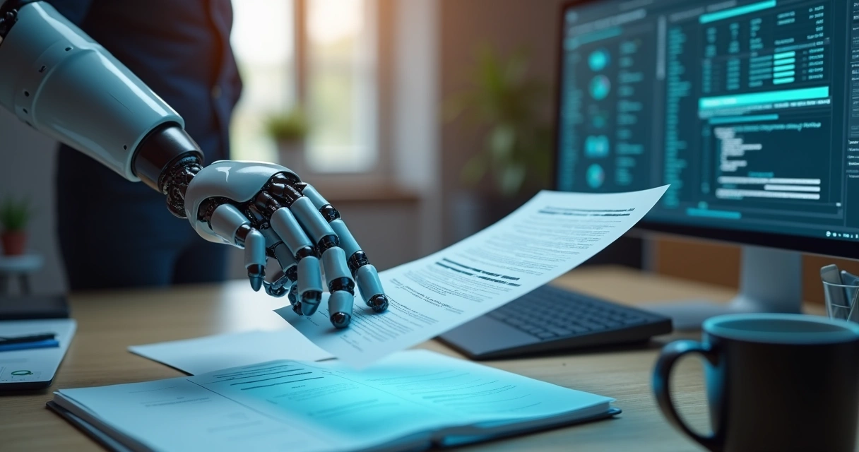 Robô digital transfere documentos do papel ao sistema eletrônico 
