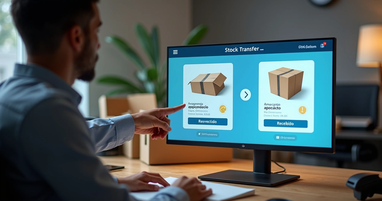 Aprovação digital de transferência de estoque entre lojas 