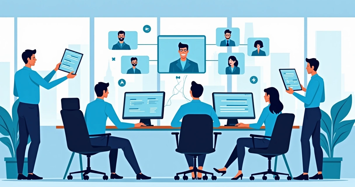 Empresa adotando transformação digital no atendimento ao cliente 