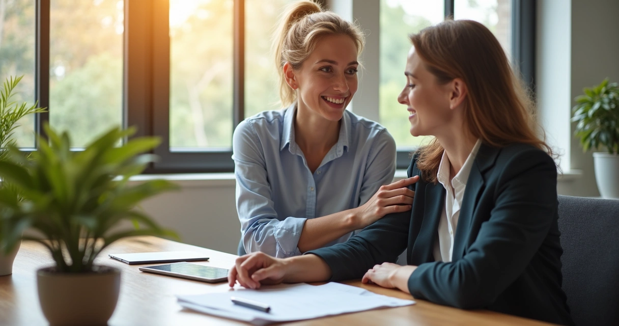 Ejemplo de transformación emocional positiva en el trabajo 