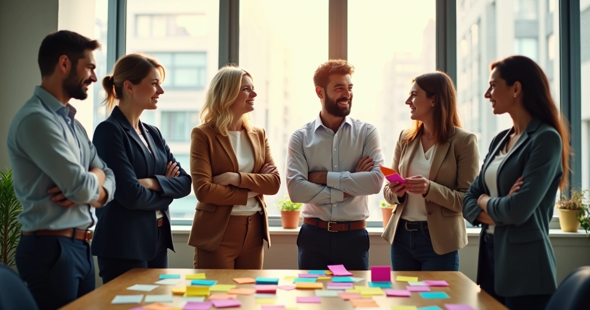 Team changing behavior from resistance to collaboration