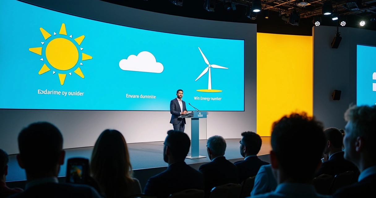 Palestrante em evento sobre transição energética 