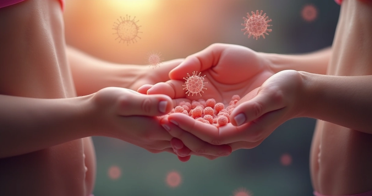 Transmissão do herpes durante relação sexual sem proteção.