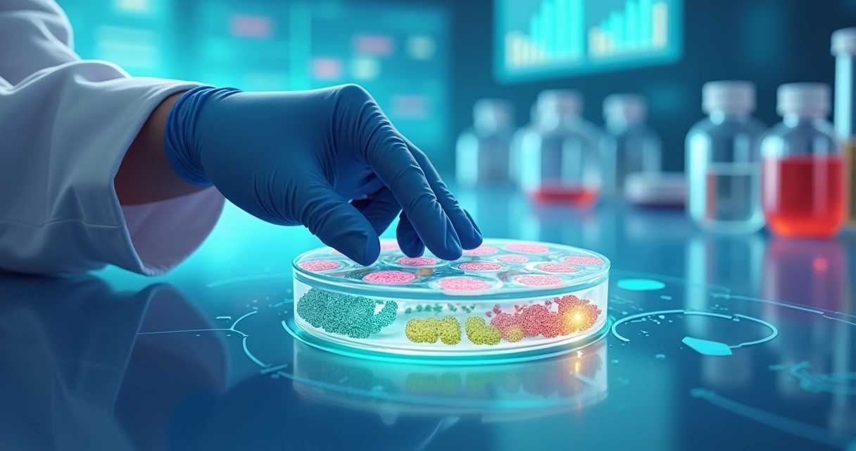 Antibiograma para determinação da resistência bacteriana 
