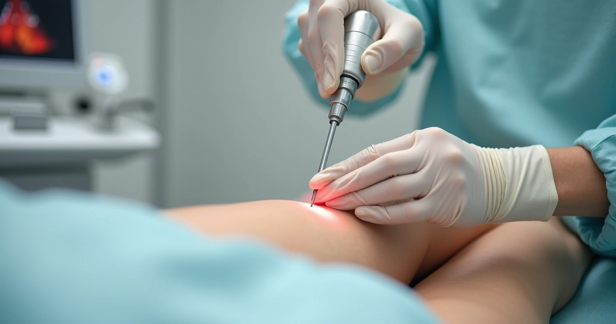 Tratamento moderno de varizes com endolaser 