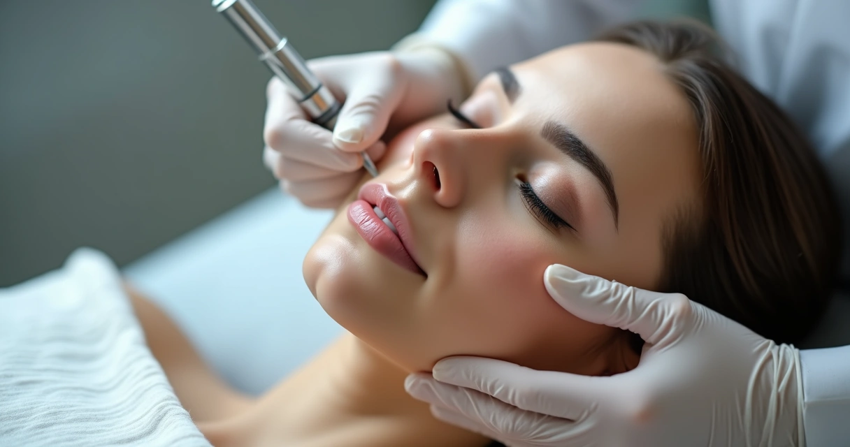 Procedimento facial com foco em naturalidade e precisão