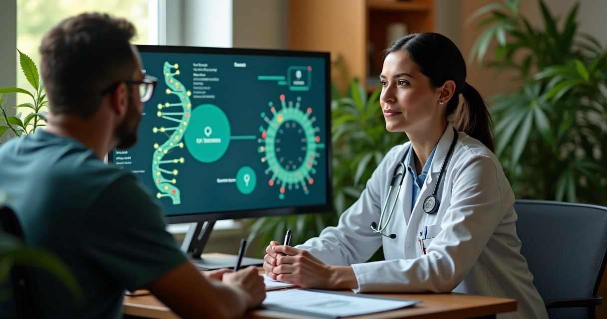 Atendimento médico personalizado para tratamento com canabinoides 