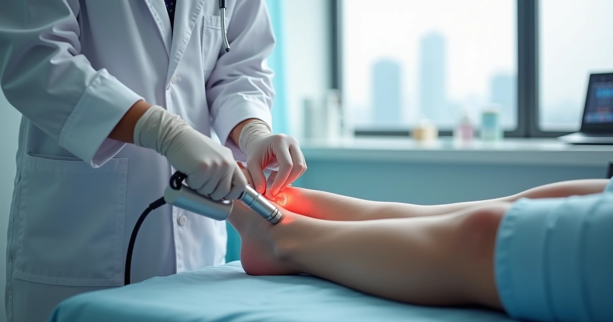 Tratamento moderno de varizes com tecnologia endolaser em clínica vascular em Anápolis 
