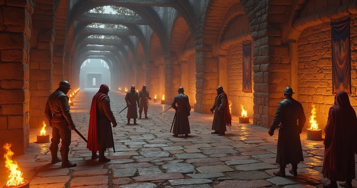 Jogadores treinando em área pública de Thais no Tibia 