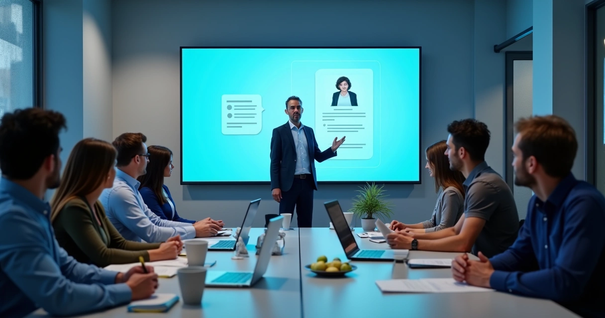 Treinamento de assistente digital com instrutor humano