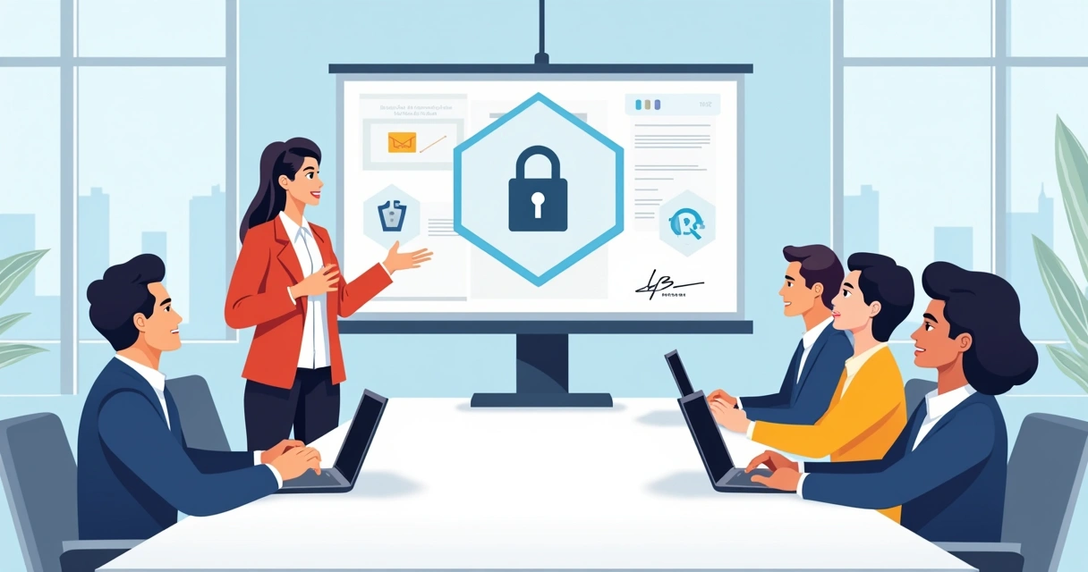 Palestra sobre certificado digital para equipe de escritório 