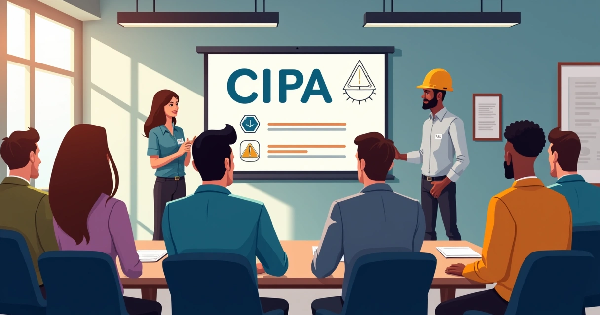 Treinamento de equipe de empresa para CIPA 