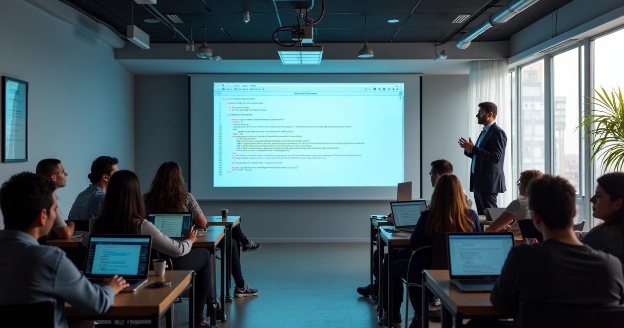 Treinamento sobre configuração de IDE para equipe 