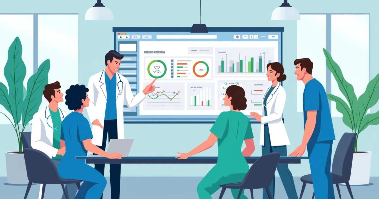 Auditoria Clínica Interna: Guia Prático para Clínicas e Consultórios 3 Profissionais de saúde em treinamento digital para auditoria clínica