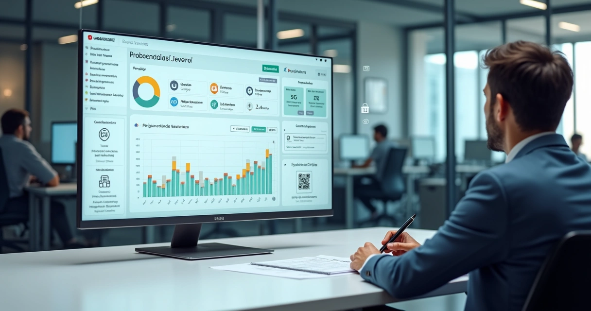 Tela de plataforma EAD mostrando painel de rastreabilidade de treinamentos corporativos 