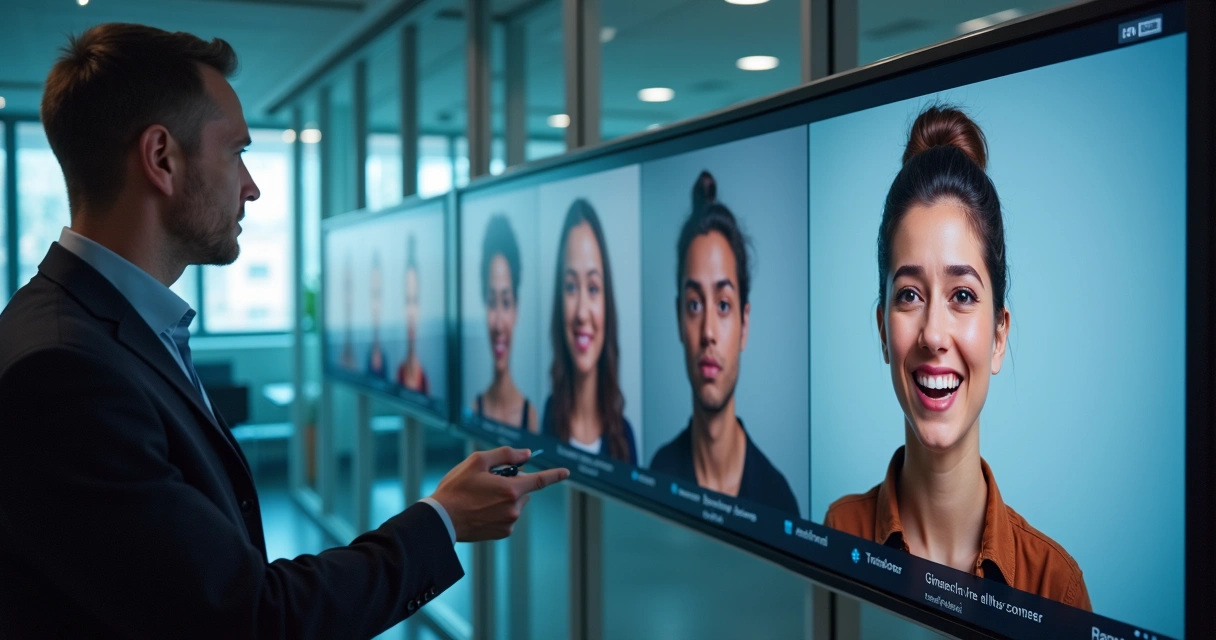 Treinamento de IA com exemplos de expressões humanas 