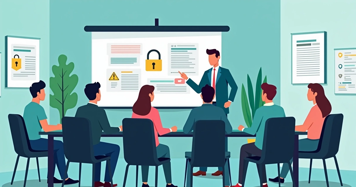 Treinamento de equipe de TI para evitar ataques cibernéticos 