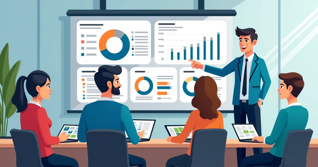 Servidor público aprendendo CRM em treinamento coletivo 