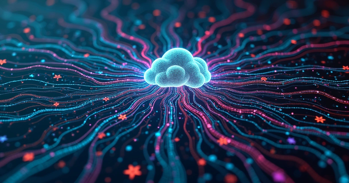 Gráfico explicando volumes de dados no treinamento de modelos de IA