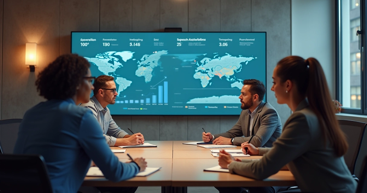 Equipe treinando assistente digital para adaptar tons de voz 