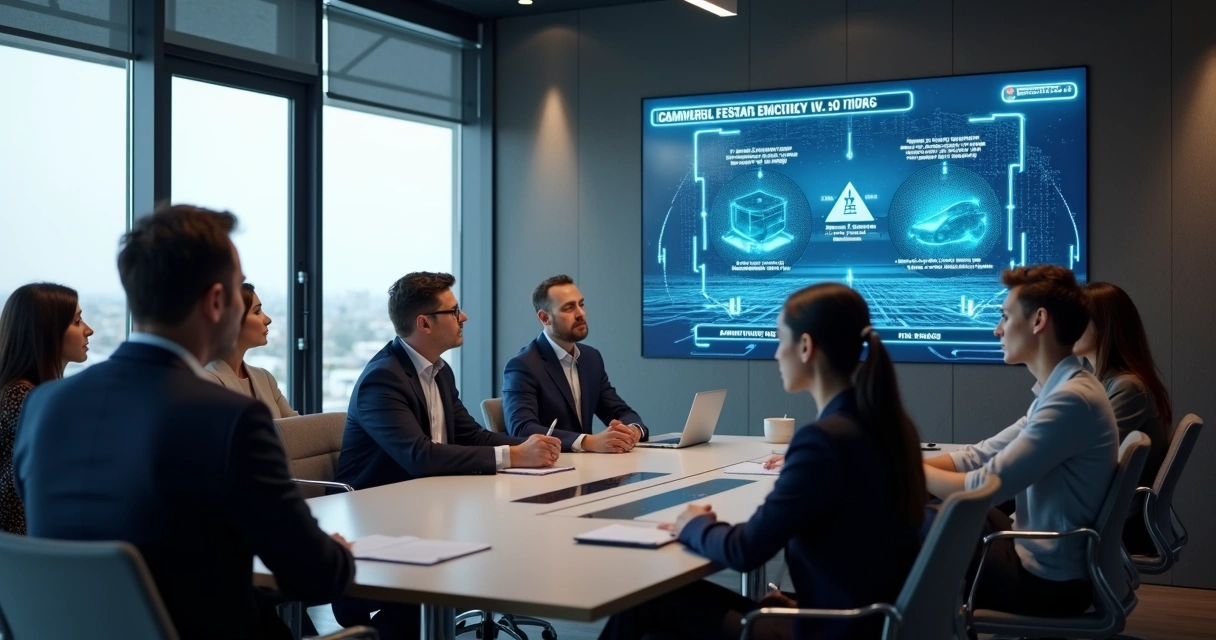 Time de vendas em treinamento de inteligência comercial assistida por IA. 