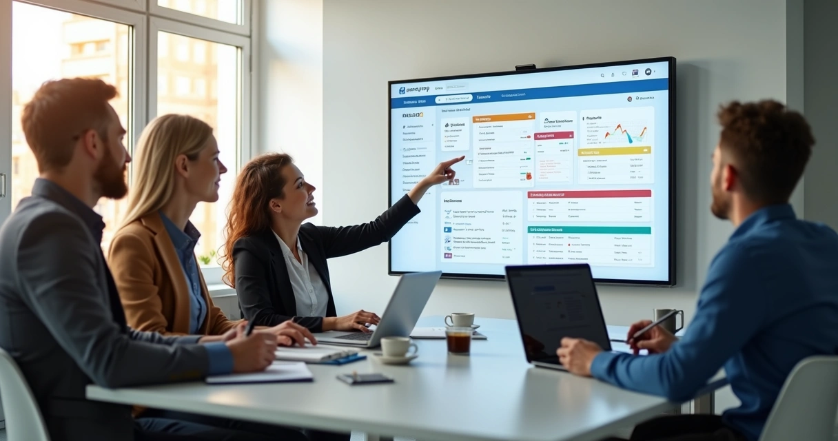 Treinamento prático de CRM com pequena equipe comercial 