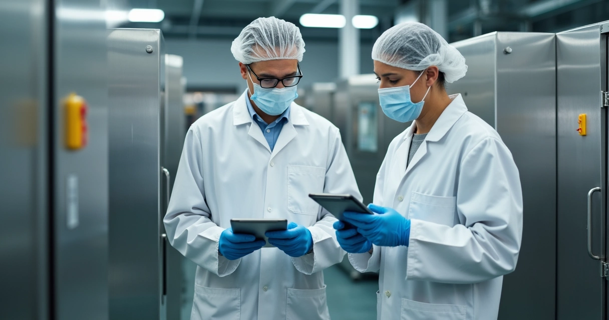 Treinamento prático em fábrica de alimentos 