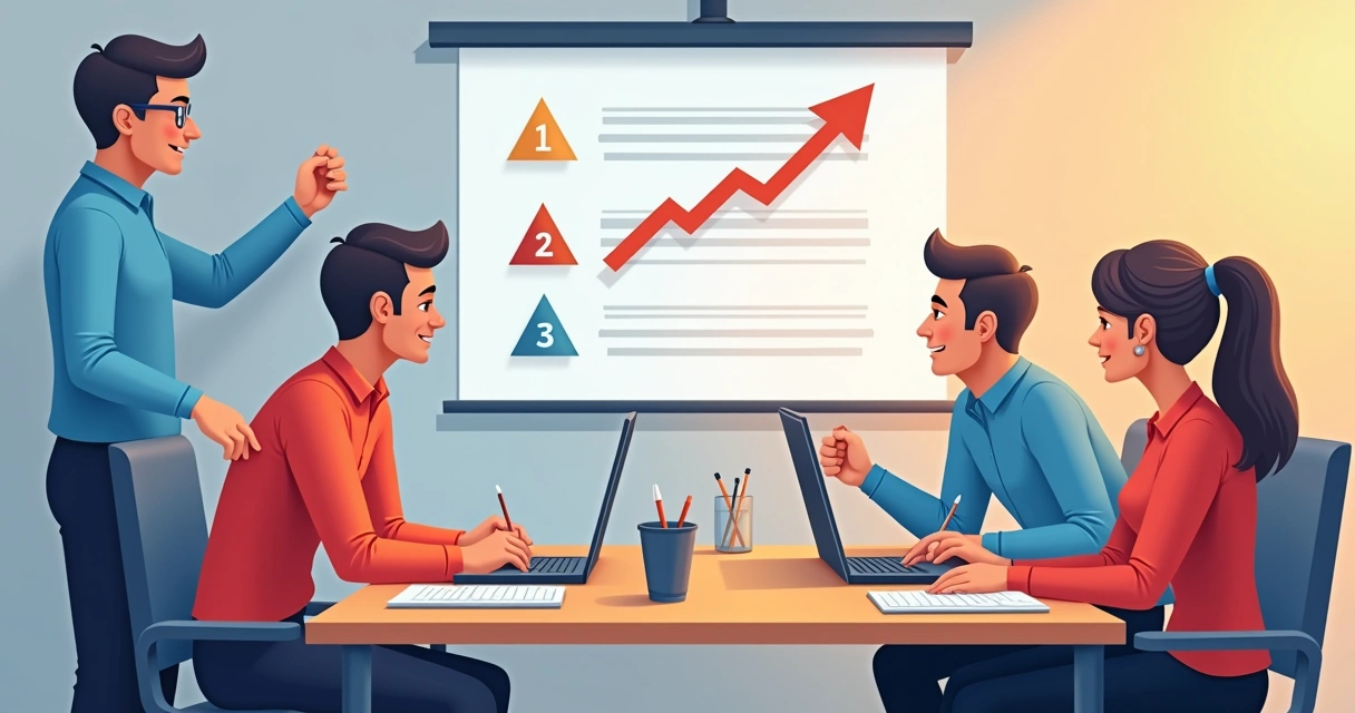 Técnicos de assistência técnica praticando uso de sistema em seus computadores 