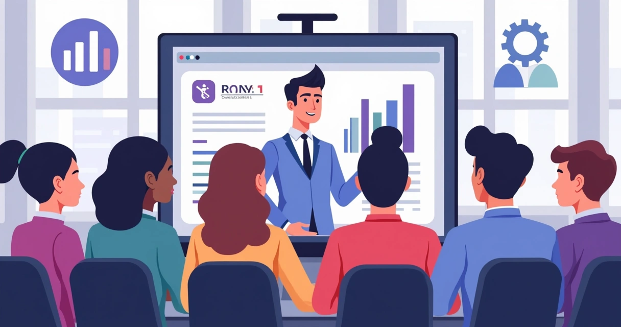 Treinamento prático de equipe de vendas utilizando PRM em ambiente moderno. 