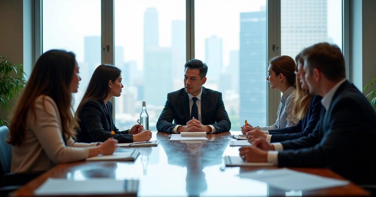 Equipe de secretaria de clínica médica em treinamento de atendimento 