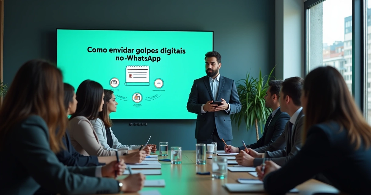 Treinamento de conscientização em segurança digital em escritório contábil 