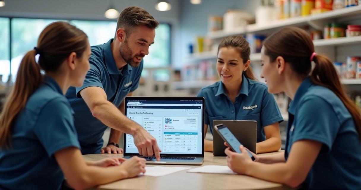 Treinamento de equipe para uso de sistema em petshop 