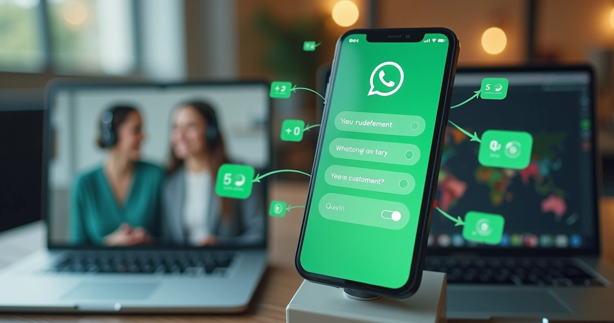 Chatbot fazendo triagem de mensagens no WhatsApp