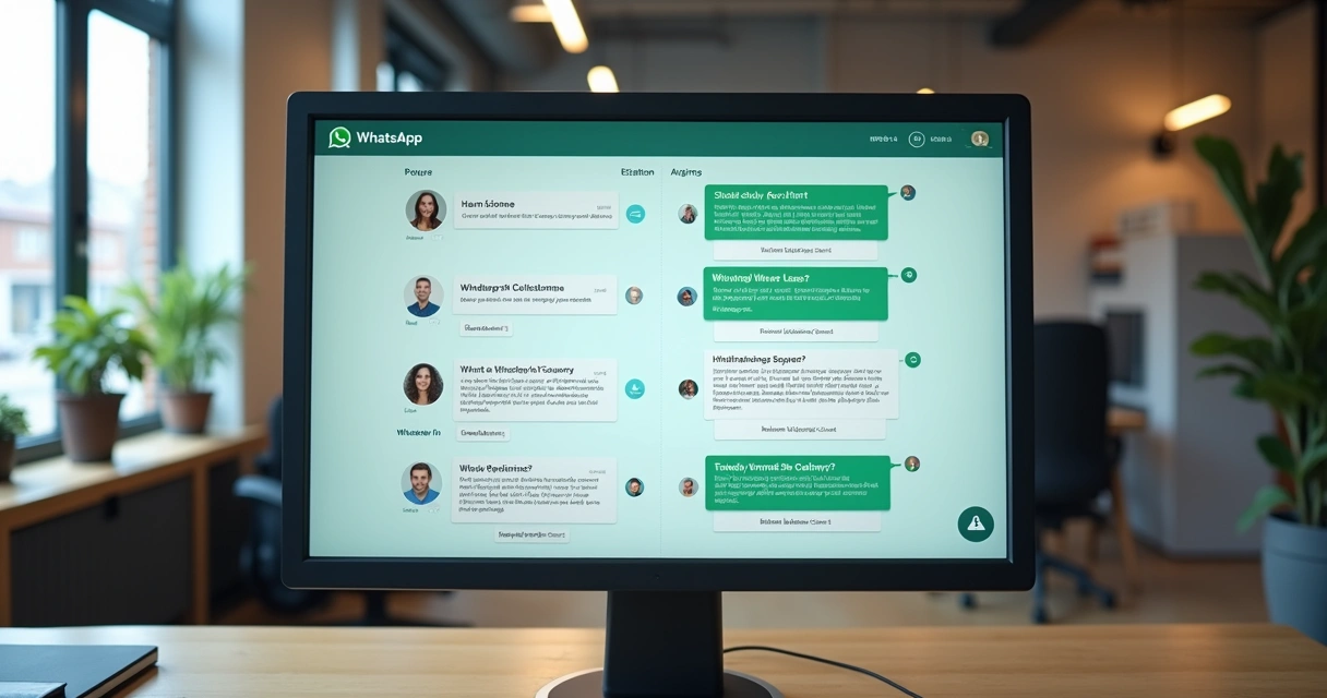 Fluxo de triagem automática atendendo um novo cliente no WhatsApp