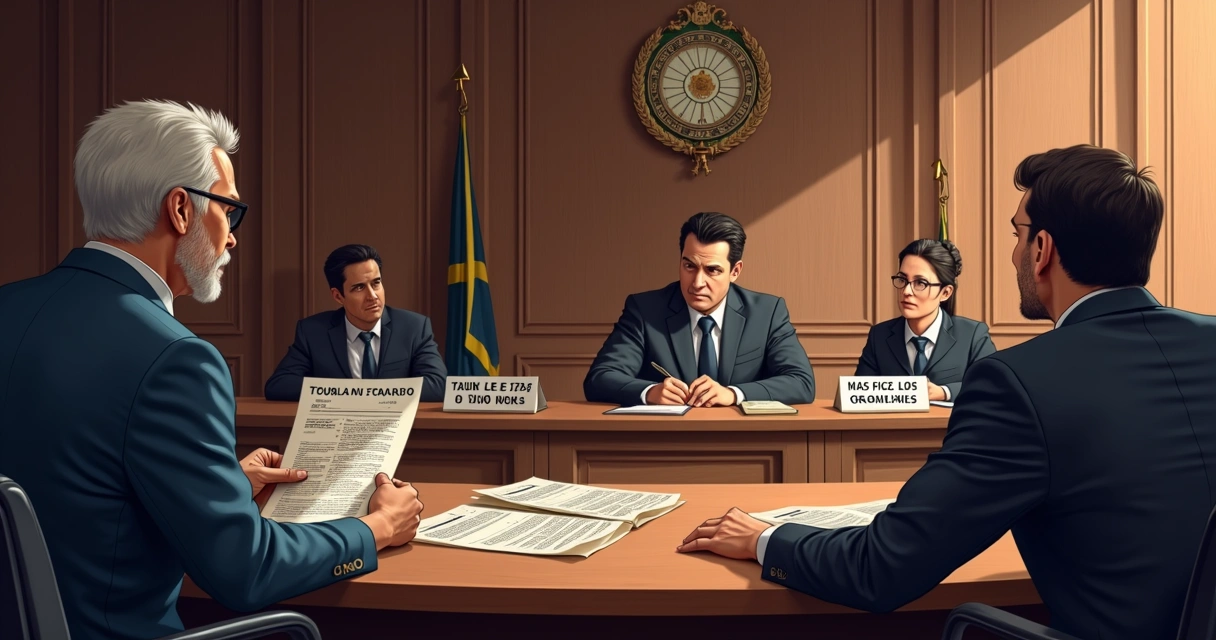 Audiência judicial sobre erro médico e perda de órgão 