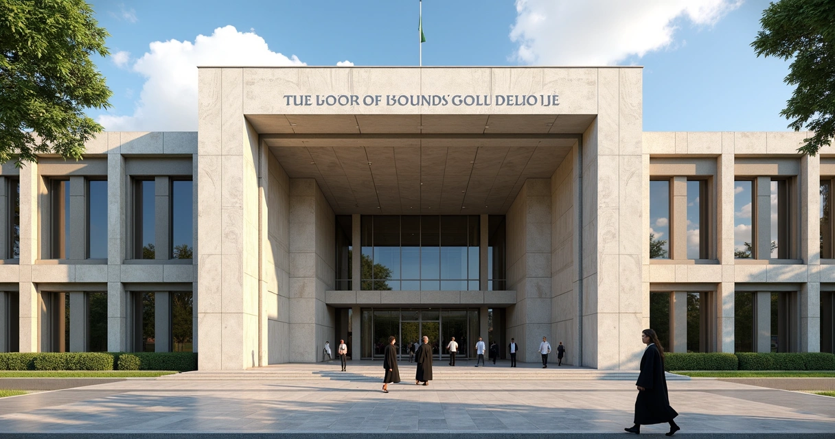 Fachada do edifício-sede do Superior Tribunal de Justiça em Brasília