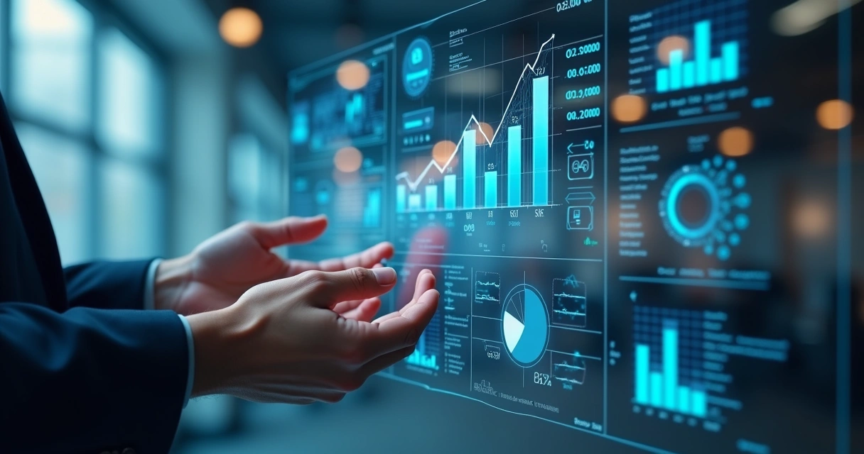 Representação realista de transações financeiras digitais envolvendo bancos, seguros, investimentos e tecnologia tributária 