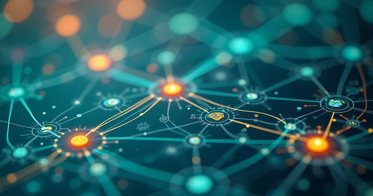 Conexões digitais em um mapa de trilha de aprendizagem personalizada