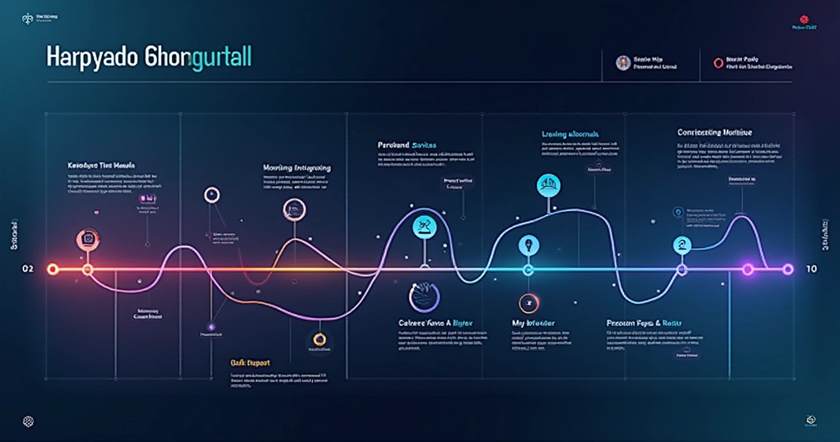 Linha do tempo mostrando trilha personalizada de aprendizagem