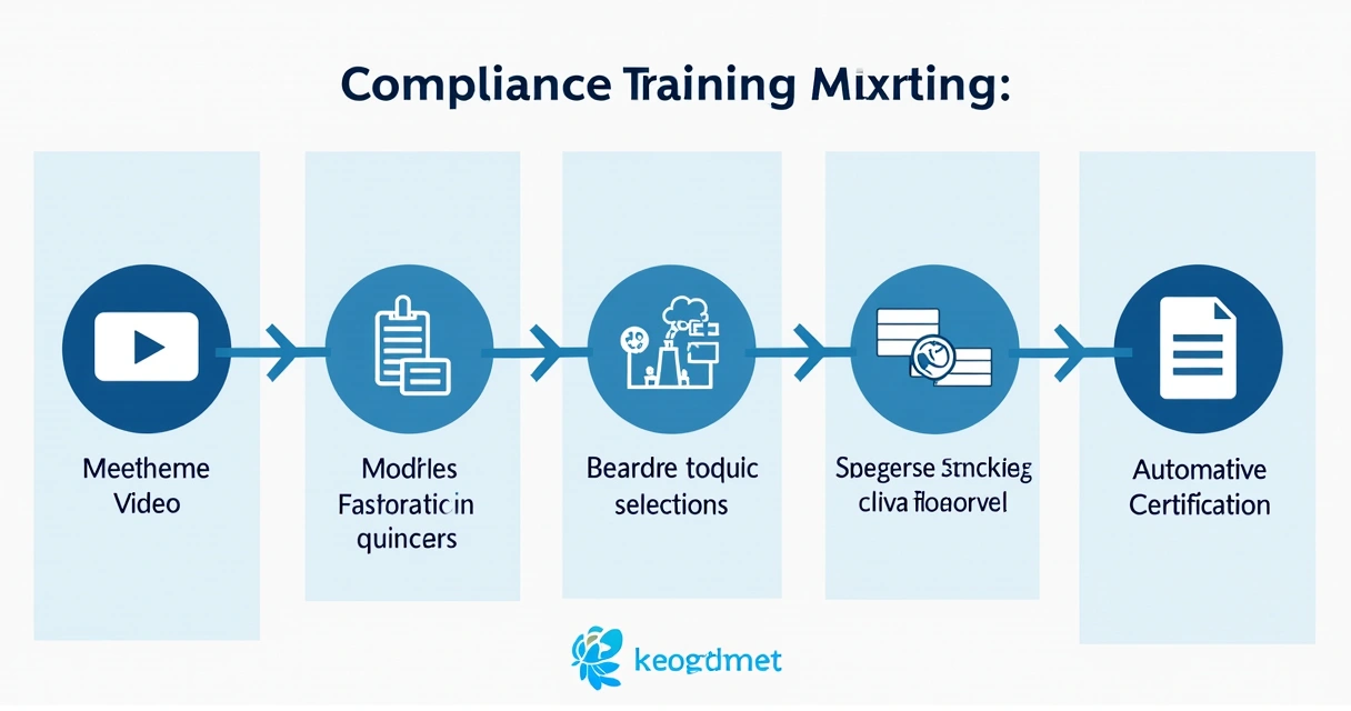 Fluxograma de trilha de compliance digital para empresas