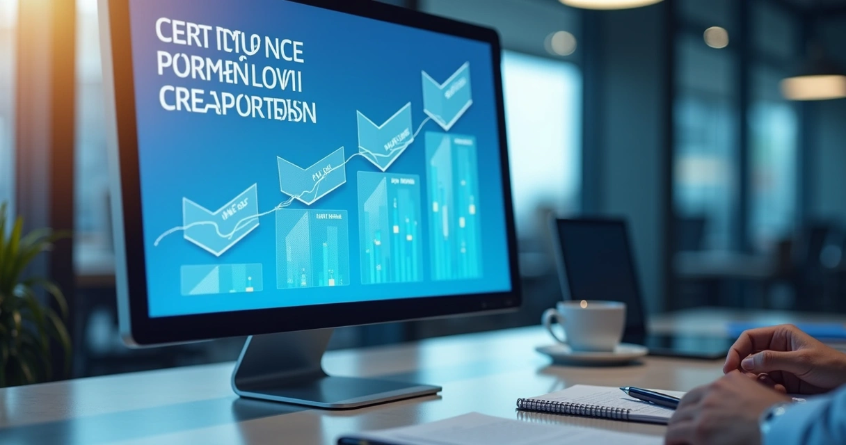Fluxo de trilhas das certificações ANBIMA em tela digital 