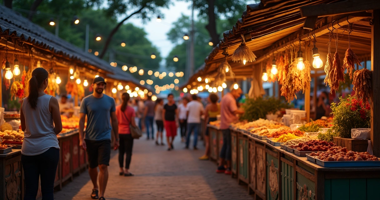 Feira gastronômica em cidade potiguar 