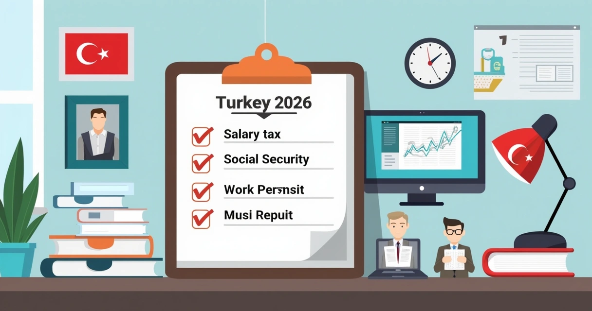 Payroll compliance checklist for Turkish companies 