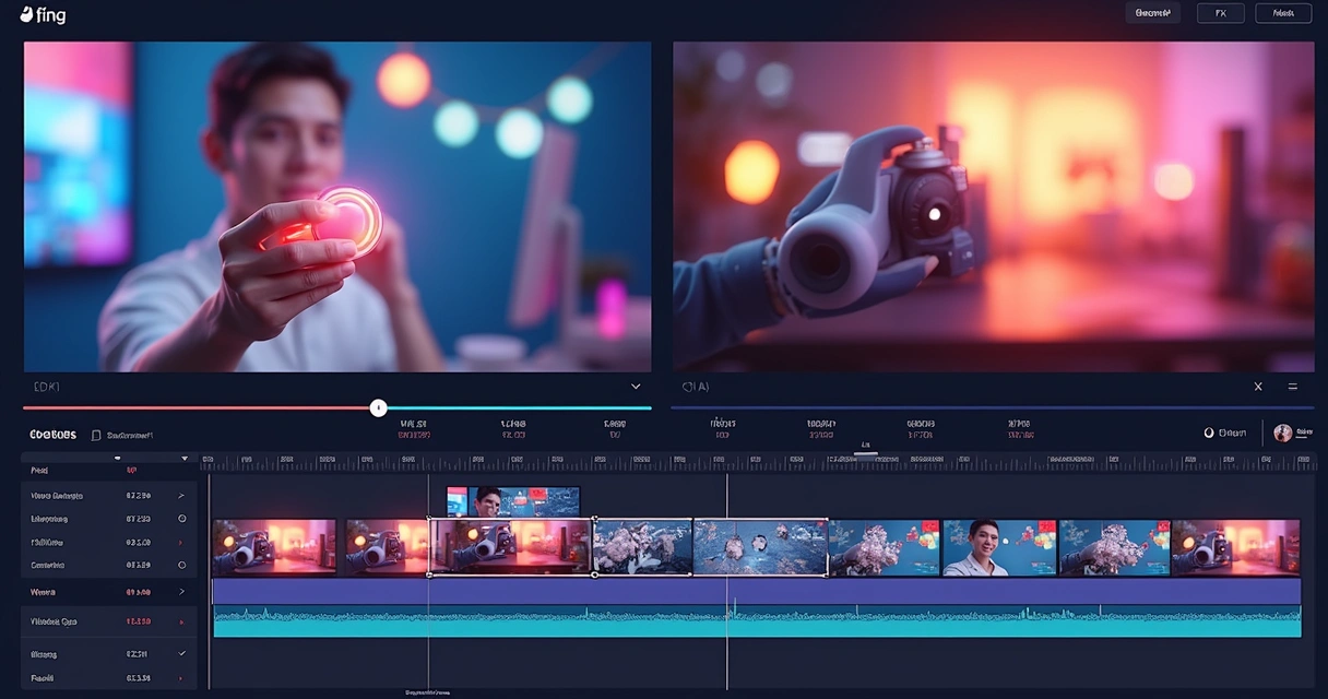 Brand video mixing customer footage and animated graphics